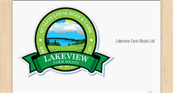 Desktop Screenshot of lakeviewfarmmeats.com